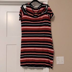 Striped Michael Kota dress